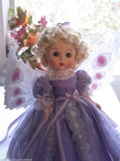 Madame Alexander 8 Lavender Sweet Harmony Angel Fairy w Blonde Curls