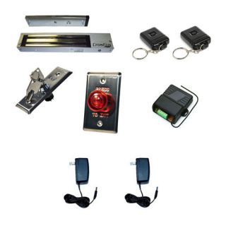 Electric Magnetic Door Lock 600 lbs with wireless remote with key
