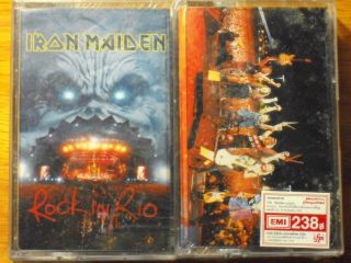 Iron Maiden Rock in Rio Thai 2 Cassette New Seal