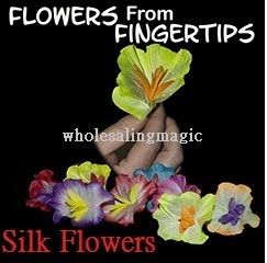 Silk Flowers Close Up Party Kids Show Stage Magic Trick