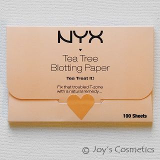 Tea Tree Blotting Paper BPRTT 100 Pure Pulp Joys Cosmetics
