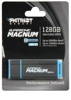  Supersonic Magnum USB 3 0 Up to 200MB s Flash Drive PEF128GSMNUSB
