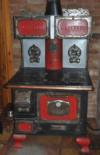 The Great Majestic~Coal Stove~Wood Burner~Old~1800s?~1900s~Vintage
