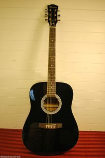 Maestro by Gibson 6 String Full Size Acoustic Guitar Black SA41BKCH
