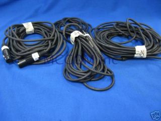 XLR Microphone Cable 3pin Male to 3pin Female 25ft 3