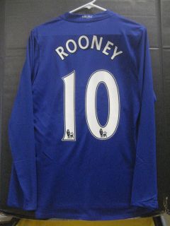 Manchester United Rooney Player Issue L s Jersey XL