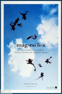 Magnolia Frogs Teaser Original 1sheet Movie Poster DS