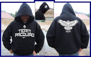 Team Manny Pacquiao Hooded Sweatshirt T Shirt s 3XL