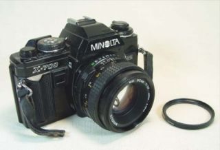 Minolta x 700 Classic 35mm Manual Camera 50mm 1 1 7 Lens Near Mint
