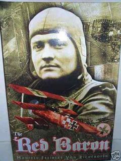 12 inch WW1 Fighter Ace Manfred Von Richthofen The Red Baron