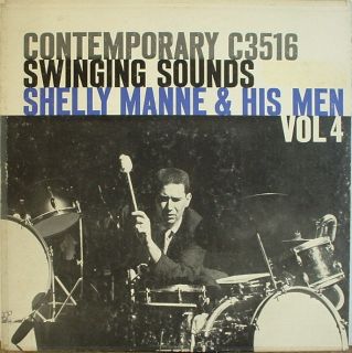 Shelly Manne Swinging Sounds Vol 4 Contemporary 3516 Nice