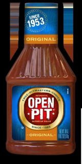 Open Pit Original BBQ Barbecue Sauce 42 oz Bottle Oct 2013