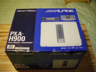 Alpine F 1 Status PXA H900 BNIB Processor 5 1 Dolby PrologicII DTS