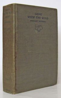 Gone with The Wind by Margaret Mitchell First December 1936 Printing