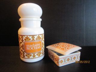 Vintage Cosmetic Containers Limoges Madam Rochas