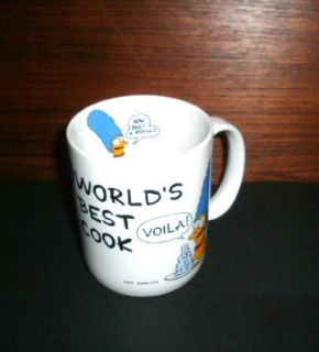 Marge Simpson Coffee Cup The Simpsons Coffee Mug Worlds Best Cook