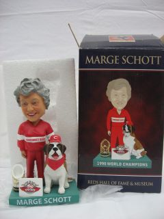 Marge Schott 1990 Cincinnati Reds Hall Fame World Series Champs