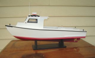 Model Chesapeake Bay Work Boat Scratch Built