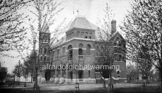 Old Photo Marine City Michigan Town Hall