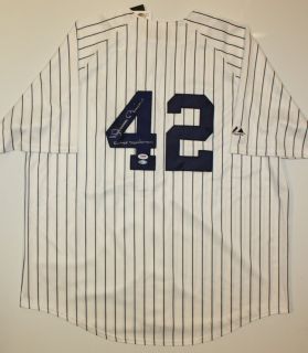 Mariano Rivera Autographed P S New York Yankees Jersey PSA DNA