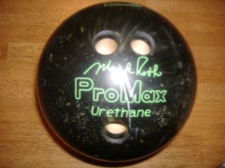 12lb Brunswick Mark Roth Pro Max Urethane Bowling Ball