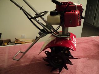 Mantis 2 Cycle Mini Tiller Cultivator 7225 with Kickstand Mint Cond