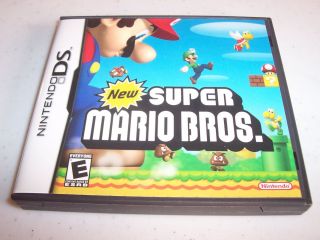 Super Mario Bros Brothers Nintendo DS Lite DSi XL 3DS w Case