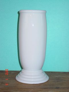 Fiesta White Millennium Vase New in Box