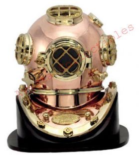 Brass Copper Mark V Diving Helmet Excellent Quality