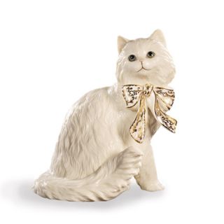 Lenox Sitting Pretty Ivory Cat