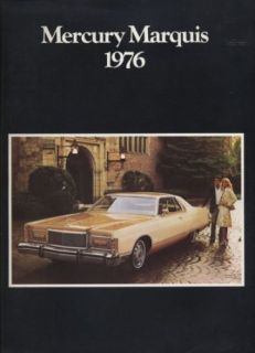 1976 Mercury Grand Marquis Dealer Sales Brochure Book