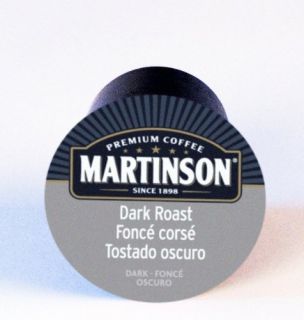 Coffee Capsules Martinson Dark Roast 48 Count Package for Keurig K Cup