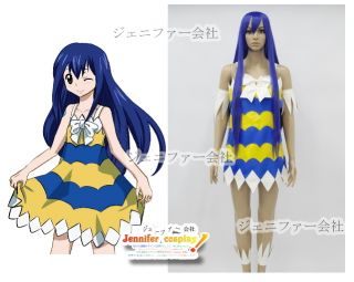 Fairy Tail Wendy Marvell Cosplay Costume M Size