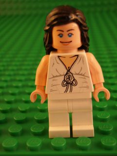 Lego Minifig Indiana Jones Marion Ravenwood Two Faces