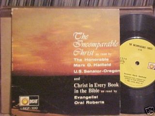 Mark Hatfield Oral Roberts 45 The Incomparable Christ