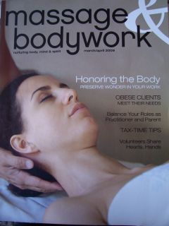 Massage Bodywork Magazine March April 2009