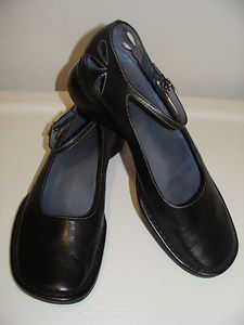 Womens Shoes Black Clarks Indigo 8 M Mary Janes Leather Dress