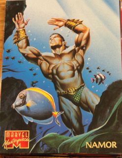 Namor 1995 Marvel Masterpieces Card 70 Nelson