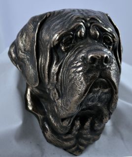 Mastiff Hanging on The Wall Statue Figurine Sculpture Limited Edition