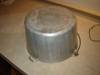 Vintage Griswold 12 4512 Old Big Maslin Kettle Aluminum 1896
