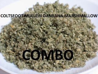 oz Ounce Coltsfoot Marshmallow Mullein Damiana Leaf