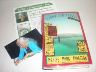 Tripmaster Monkey Signed Maxine Hong Kingston 1st Edition
