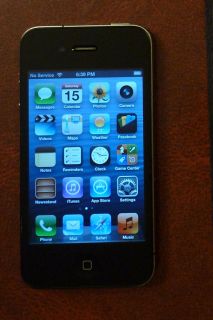 Apple iPhone 4 16GB Black Factory Unlocked iOS 6 Any GSM Carrier