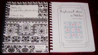bks by MARY D. SHIPP EXPLORING PATTERN IN STITCHES, COUNTED THREAD