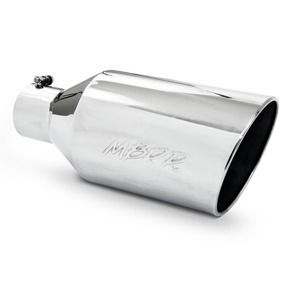 MBRP Monster Exhaust Tip   4 Inlet, 8 OD, Rolled End, T304 Stainless