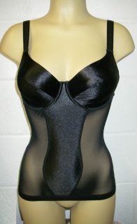 Miss Mary of Sweden Top Quality Black Longline Bra with Silky Soft Cup