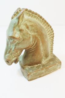 McClelland Barclay Bronze Overlay Horse Bookend