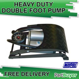 Heavy Duty Air Inflator Cylinder Pump Car Bike Maypole MP791
