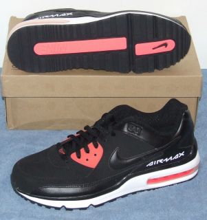 Mens Nike Air Max Wright Black Black Solar Red White Size 10 5