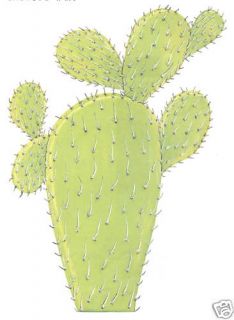 Desert Cactus Large Wall Sticker Home Decor Wall Decal